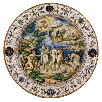 The Judgment of Paris by Orazio Fontana
